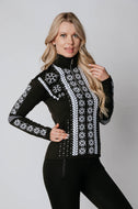 Women's Half Zip Amanda Lady T-Neck Sweatshirt