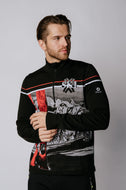 Akira Men's Half Zip Turtleneck