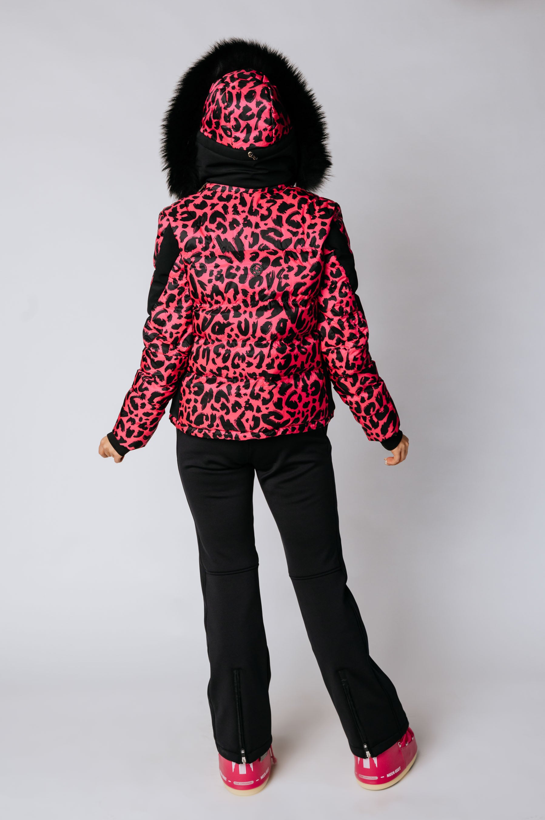 Women's Ski Jacket With Fur Decide Leo m.Kap+P