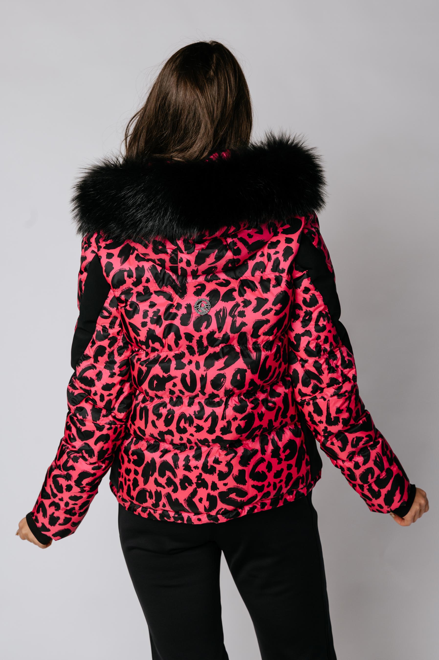 Women's Ski Jacket With Fur Decide Leo m.Kap+P