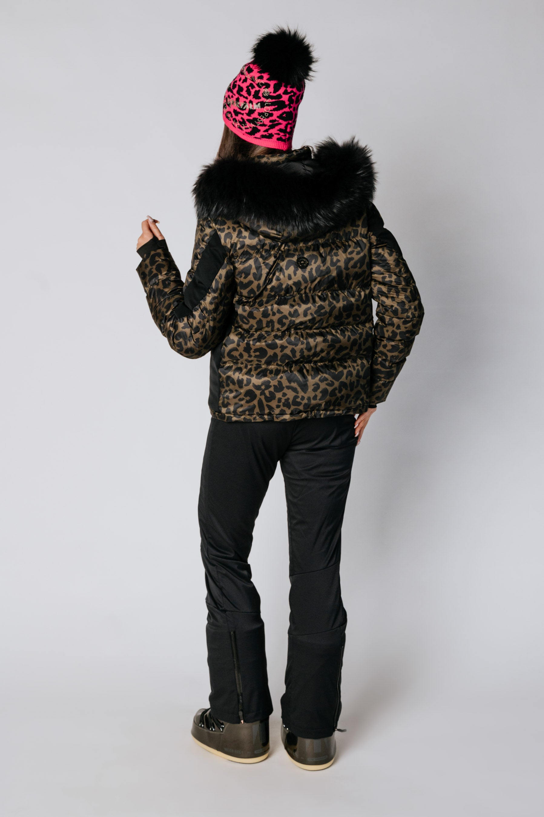 Kurtka Narciarska Damska Z Futrem Decide Leo m.Kap+P