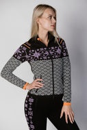 Demet Lady T-Neck Half Zip Women's Sweatshirt