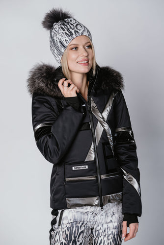 Women's Ski Jacket With Fur Mikes 59 M Kap P