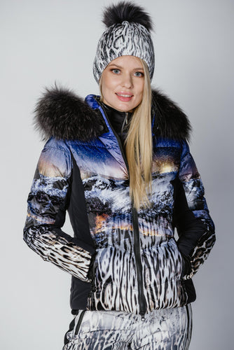 Women's Ski Jacket With Fur Marely Mount M Kap P