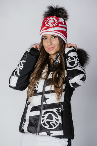 Women's Ski Jacket With Fur Xoko M Kap P