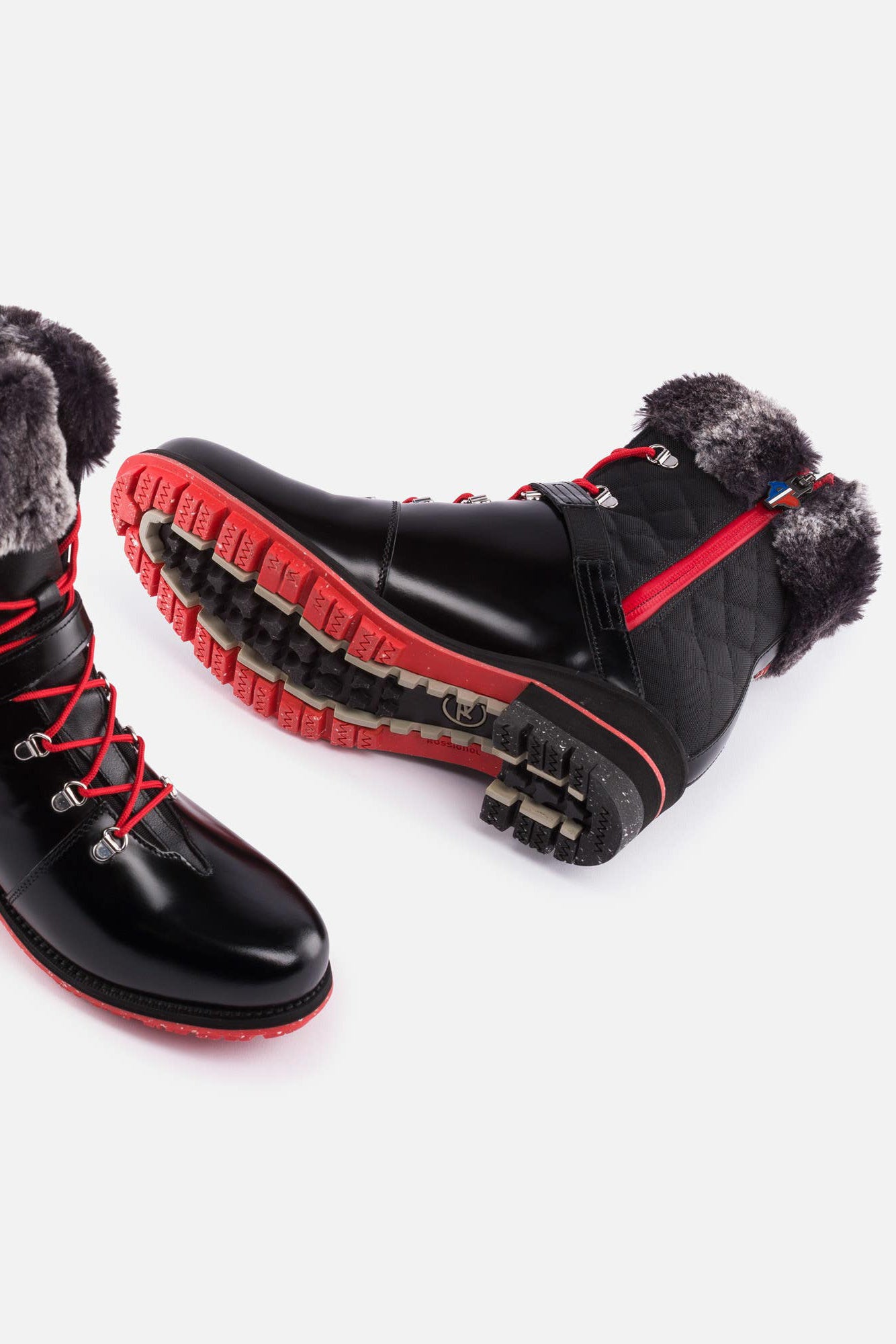 Buty Damskie 1907 Megeve Shiny Black