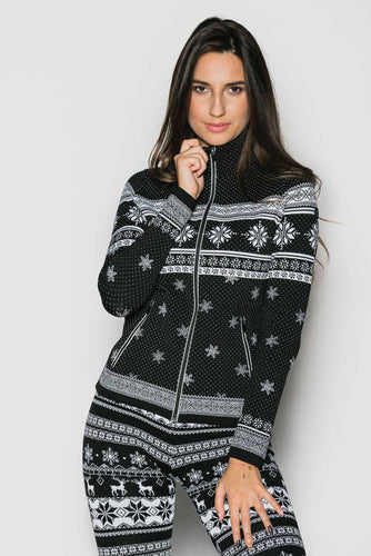 Newland Lady Full Zip Branas Women's Turtleneck