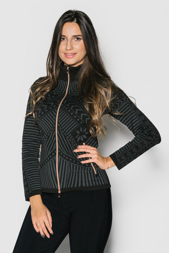 Newland Lady Full Zip Ancelle Women's Turtleneck